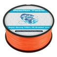thumbnail image 1 of Reaction Tackle Braided Fishing Line Hi Vis Orange, 1 of 3