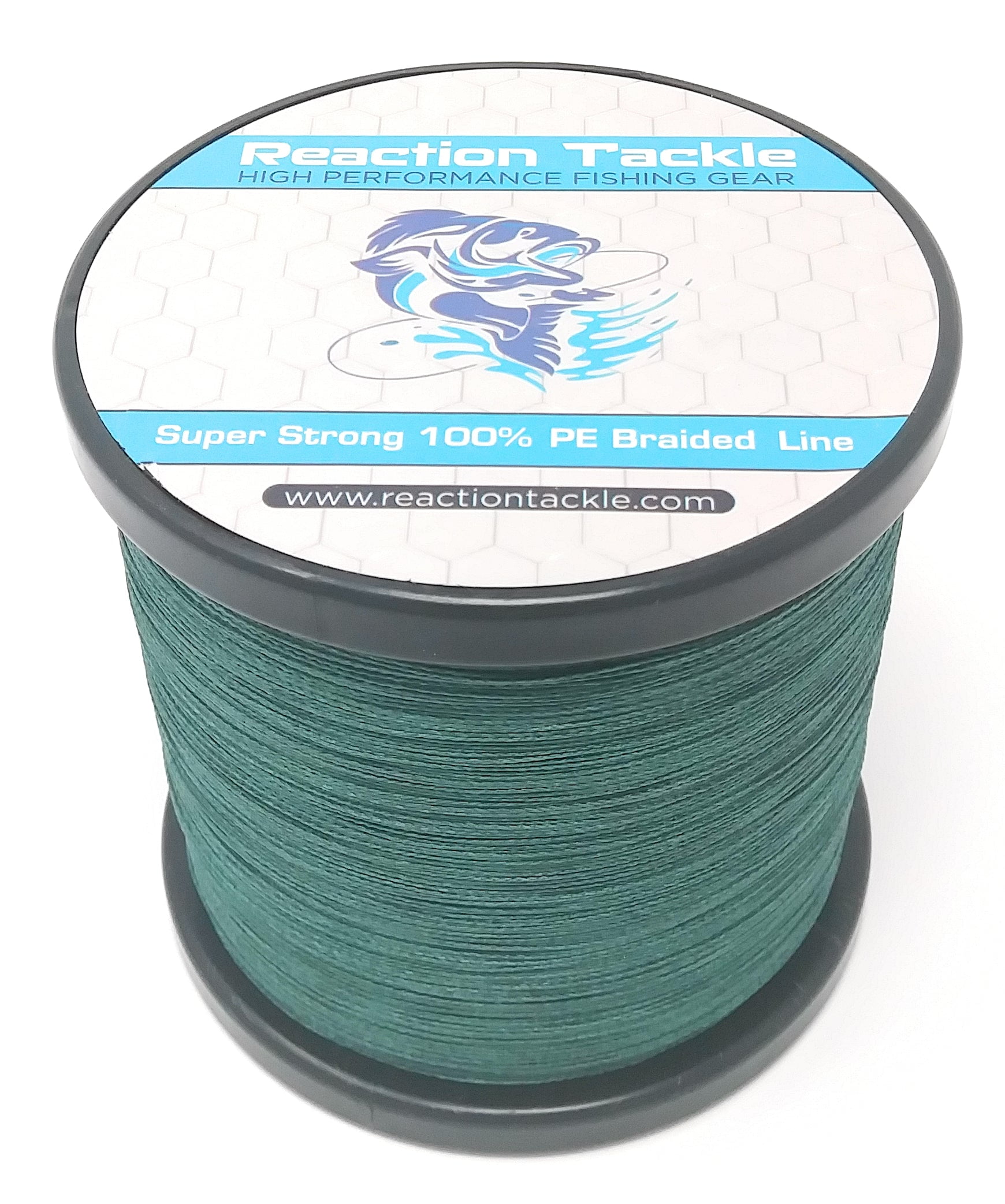 P-Line 8-Carrier Teflon Coated Braided Line TCB, Green 150yd/80lb 