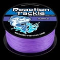 thumbnail image 1 of Reaction Tackle Braided Fishing Line - Pro Grade PE Braid, Super Strong, Abrasion-Resistant, Zero Stretch for Freshwater & Saltwater - Purple 30LB / 500yd, 1 of 8
