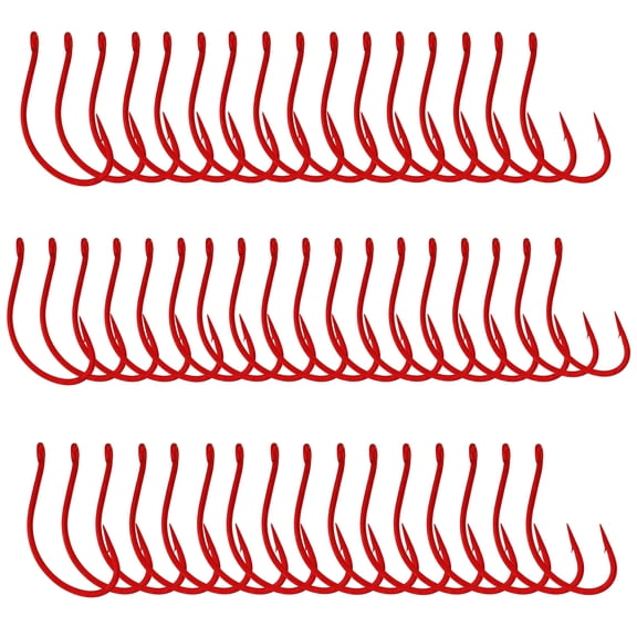 Reaction Tackle Dropshot Hooks - 1/0- Red