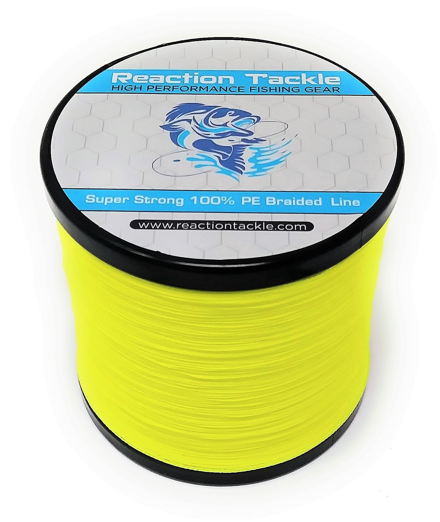 Reaction Tackle Braided Fishing Line Moss Green 50LB 150yd