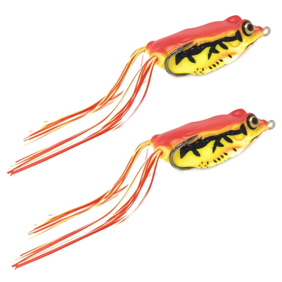 Reaction Tackle Hollow Body Frogs 2.5" - Fire Frog #23