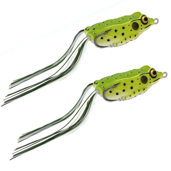Reaction Tackle Hollow Body Frogs 2.5" - Green Tree Frog #20