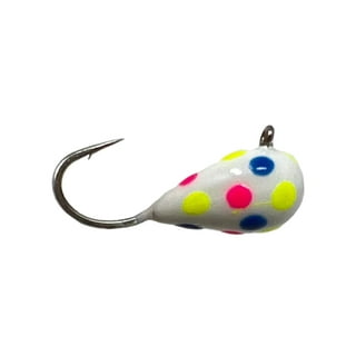 Tooth Shield Tackle UV Glow Tungsten Ice Fishing Jigs Crappie