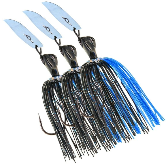 Lead Breaker Jigs (3-pack) 1/4 oz Black/Blue