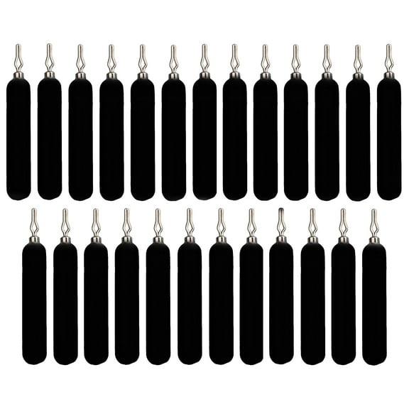 Reaction Tackle- Lead Drop Shot Weights - dropshot sinkers, 3/8 oz - Black