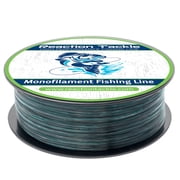 Reaction Tackle Monofilament Fishing Line- Strong and Abrasion-Resistant Nylon Mono Fishing Line, Freshwater and Saltwater Fishing Line Blue Camo 50/330