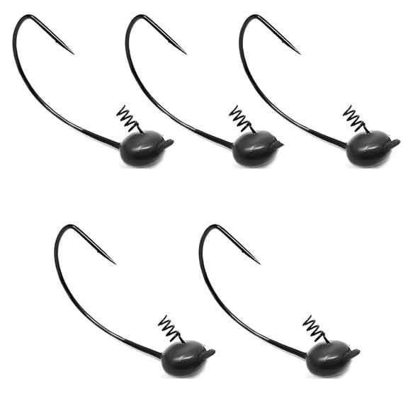 Reaction Tackle Shaky Head Black 1/2 EWG