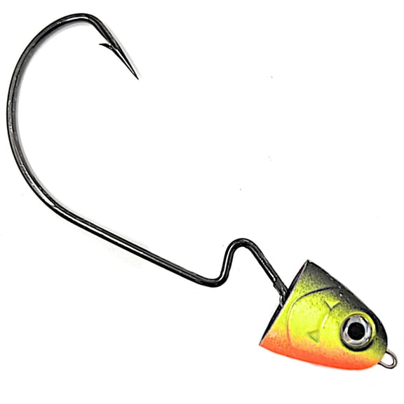 Reaction Tackle Swimbait Swing Jig Heads Hot Shad 1/2