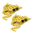 thumbnail image 1 of Reaction Tackle Swimming Legs Frogs 2.25" - Cheetah Frog #04, 1 of 8