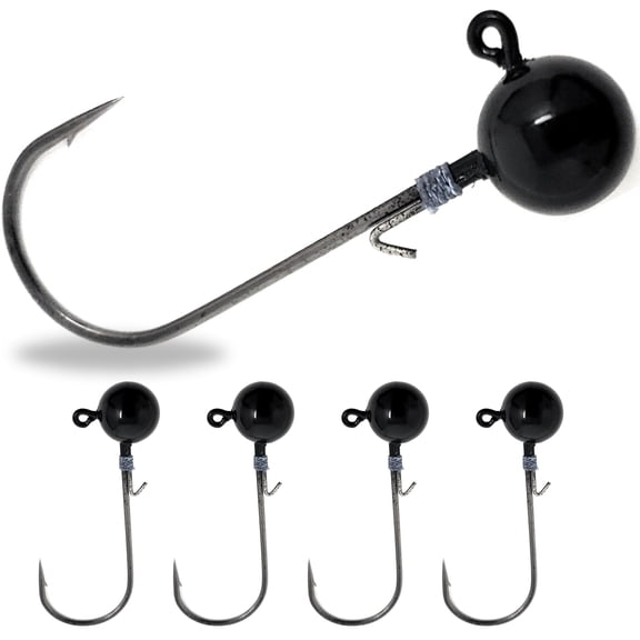 Reaction Tackle Tungsten Ball Jig 1/2oz - 5/0 Hook
