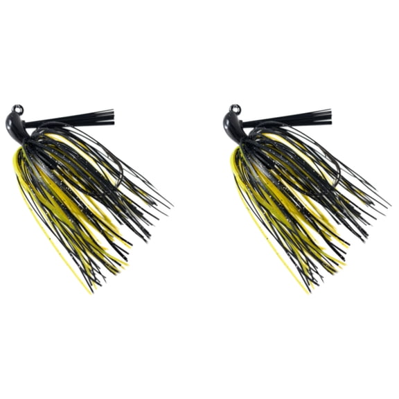 Tungsten Flipping Jigs 3/8oz - Green pumpkin/Black