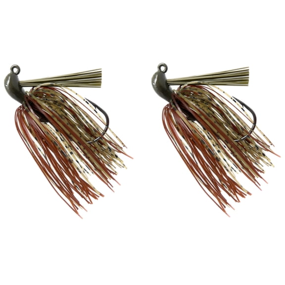 Tungsten Flipping Jigs 3/8oz - Dark Pumpkin/Brown