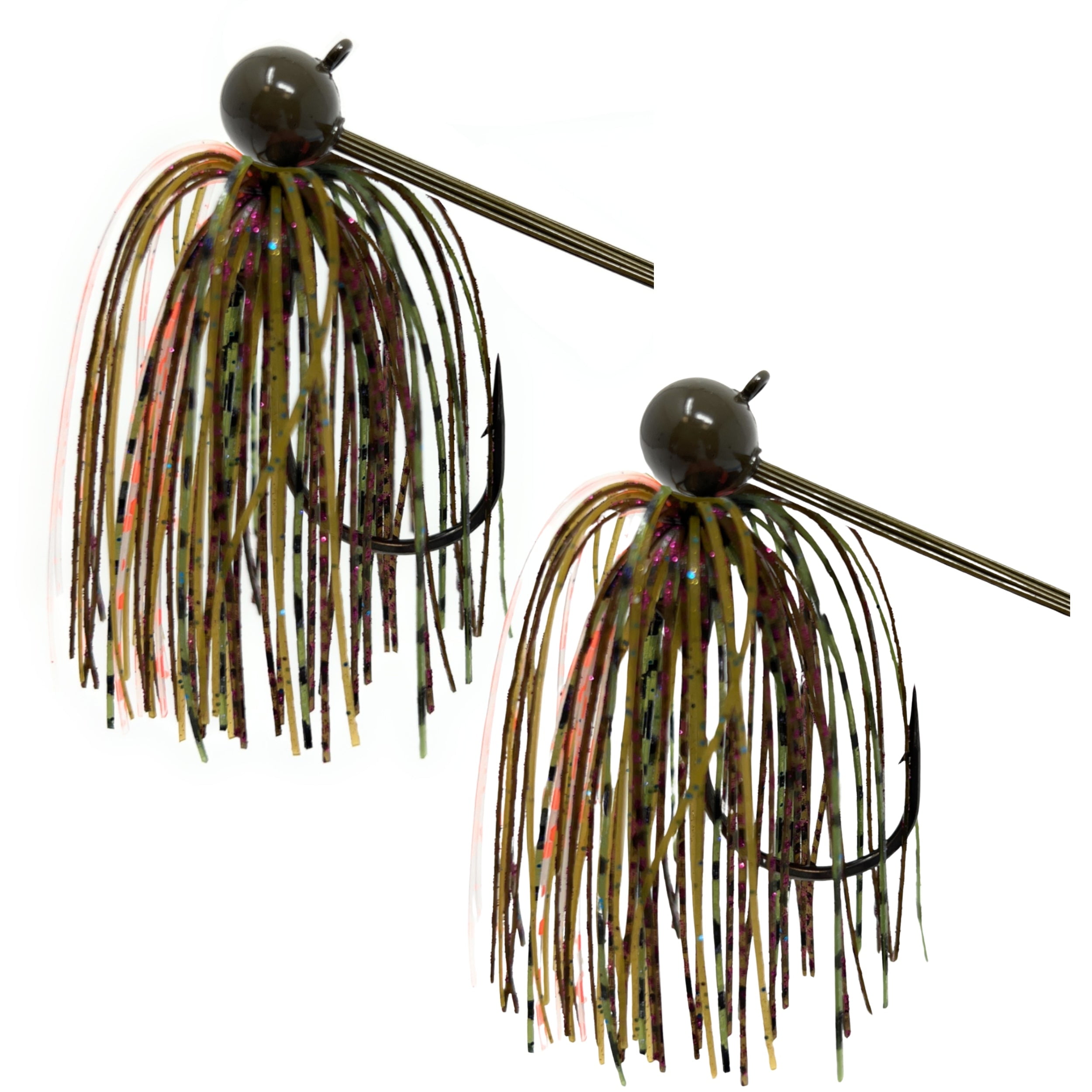 Tungsten Ball Jig Heads For Bass Fishing – 5-Pack High Sensitivity Soft Lure Hooks