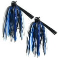 thumbnail image 1 of Reaction Tackle Tungsten Football Jig for Bass Fishing - 3/4 oz Black/blue, 1 of 8