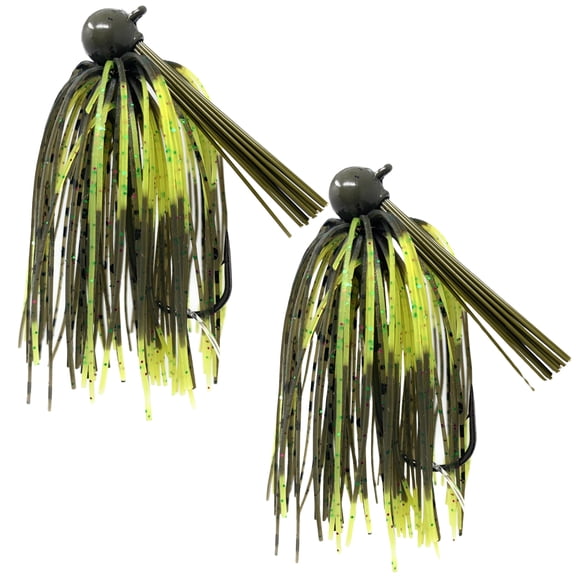 Reaction Tackle Tungsten Football Jig for Bass Fishing - 3/8 oz Candy craw