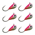 thumbnail image 1 of Reaction Tackle Tungsten Ice Jigs - 5mm - Pink Glow, 1 of 10