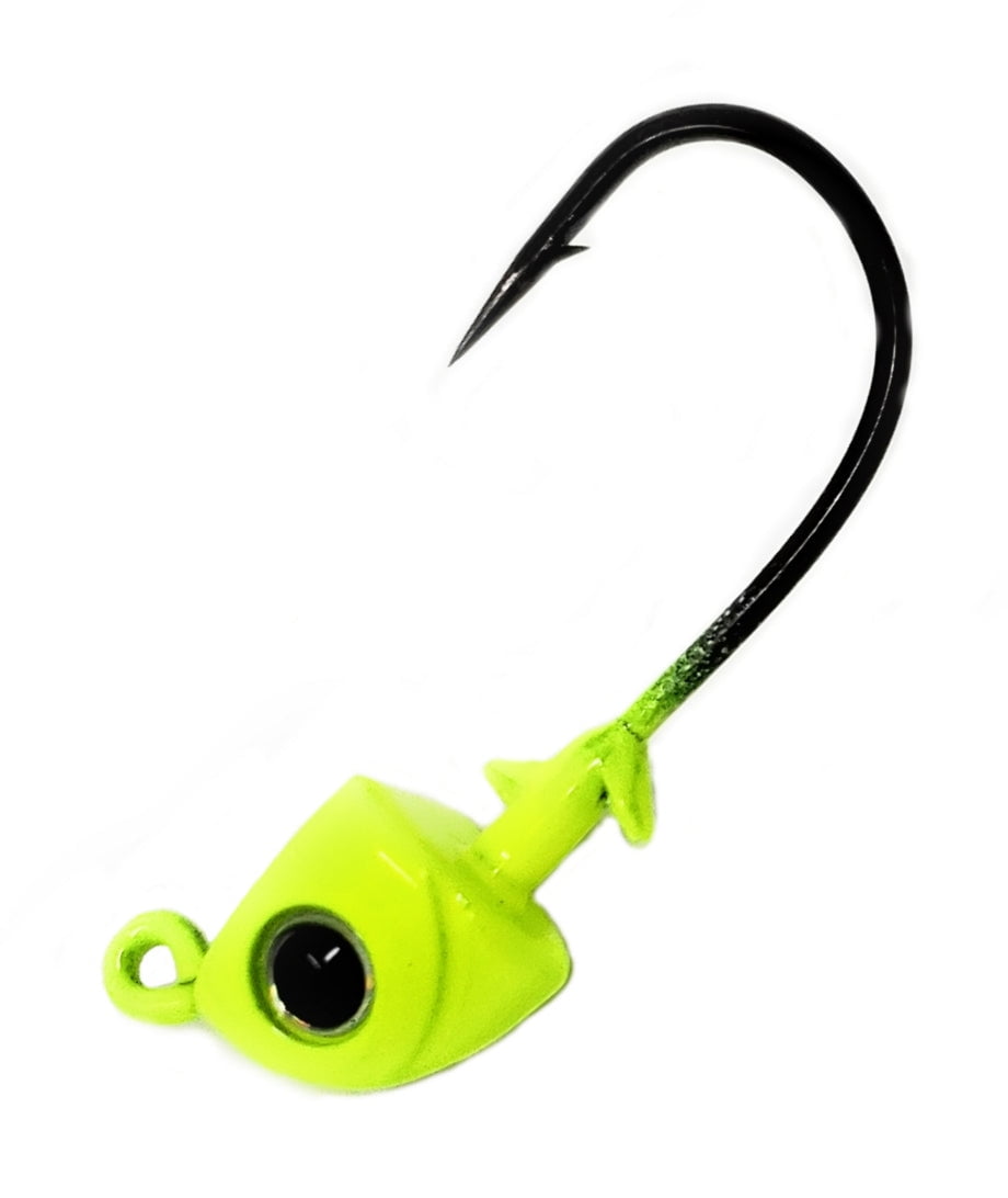 QualyQualy Swimbait Jig Heads Bass Fishing Texas Rig Offset Hooks Weighted  Hooks Weedless