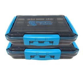Reaction Tackle Ultimate Water-Resistant Tackle Box Trays with Removable Dividers - Organization and Storage Solution- 2-Pack Kit of 3-Clip Trays - 3600 2-pack