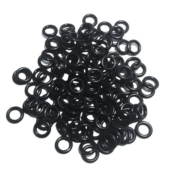 Reaction Tackle Wacky Rig O-Rings-125 Black