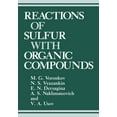 thumbnail image 1 of Reactions of Sulfur with Organic Compounds, (Paperback), 1 of 1