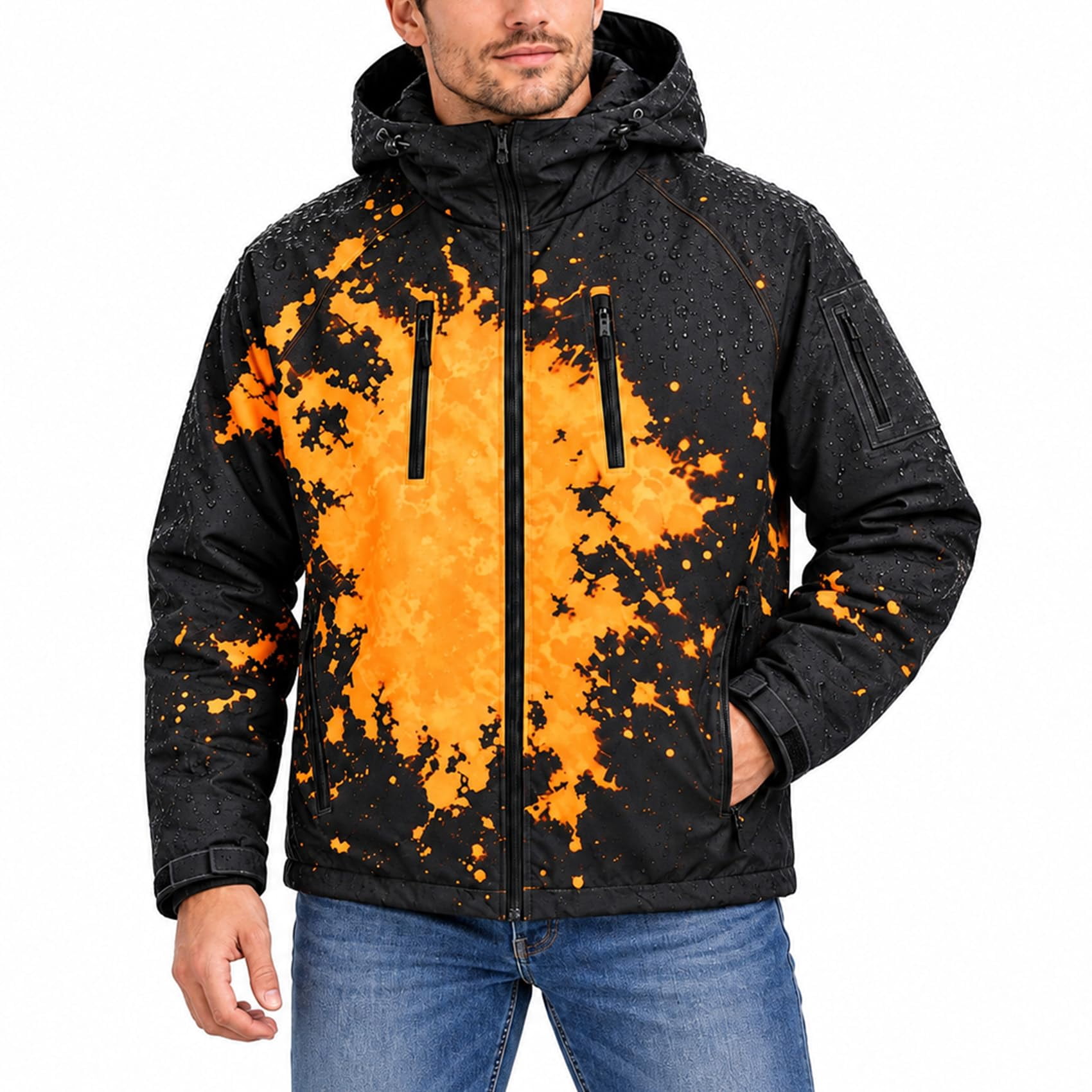 Reactive Jacket Reactive Jacket The Jacket That Changes, Color Changing Rain Jacket ...