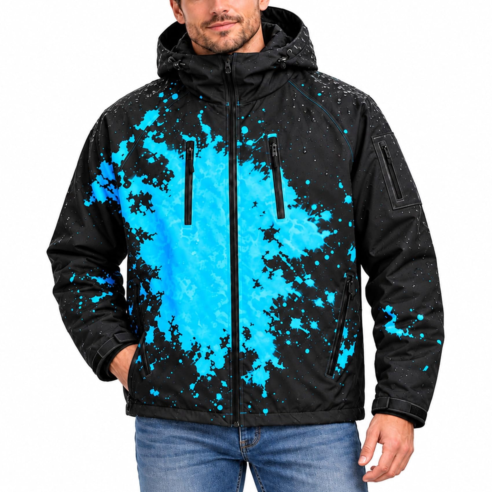 Reactive Jacket Reactive Jacket The Jacket That Changes, Color Changing Rain Jacket ...
