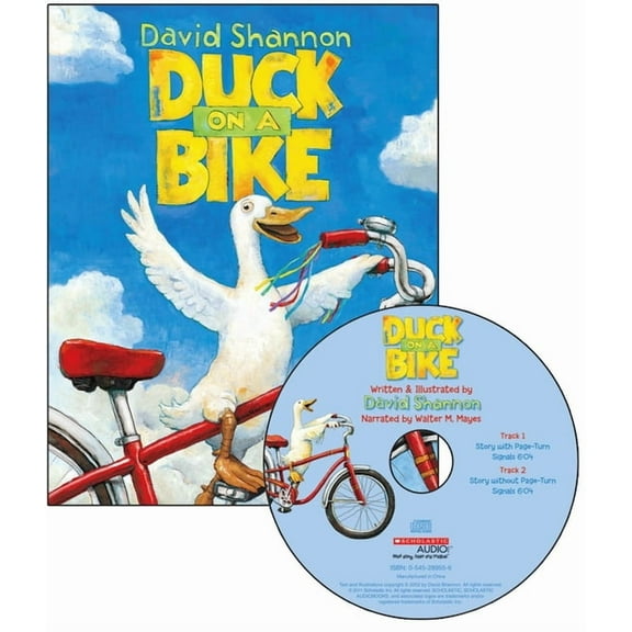 Read Along Book & CD Duck on a Bike, (Paperback)
