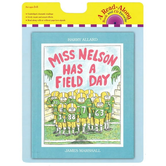 Read-Along Book and CD Favorite Miss Nelson Has a Field Day Book & CD, (Paperback)