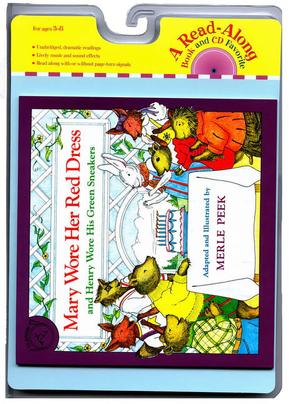 MERLE PEEK; JAMES CROSS GIBLIN Read-Along: Mary Wore Her Red Dress and Henry Wore His Green Sneakers Book & CD (Other)
