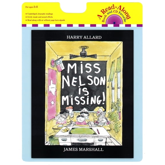 Read Along Book & Cassette Miss Nelson Is Missing! Book & CD, Book 38, (Paperback)