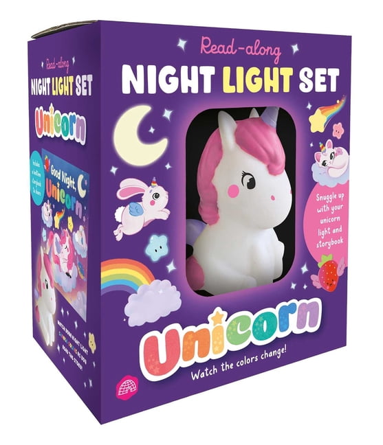 Read-Along Unicorn Night Light Set: Snuggle Up for Bedtime with a Color-Changing Unicorn Light and Storybook, (Paperback)