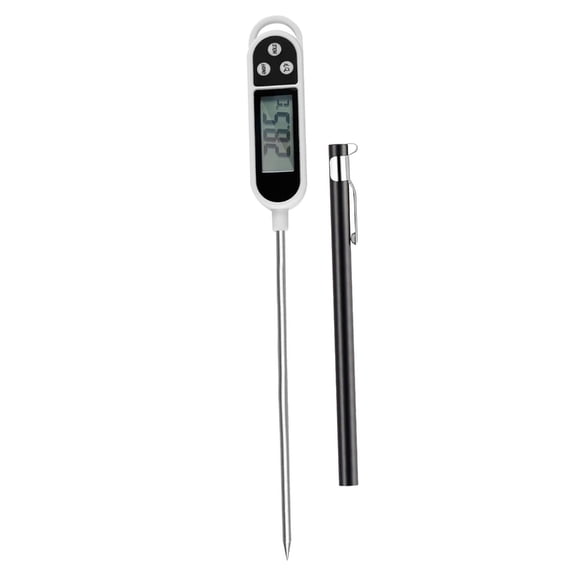 Read Baking with Anti scald Clip Accurate Long Probe for Kitchen Restaurants and Bakeries