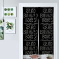thumbnail image 1 of Read Banned Books Door Curtain Nordic Living Room DoorCurtain Porch Partition Curtain Kitchen Rative Half Curtain, 1 of 4