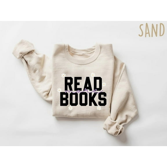 Read More Books Shirt, Read More Books T-Shirt, Bibliophile Shirt, Student Tee, Cute Book T-Shirt, Teacher Librarian Gift, Bookworm Shirt TSHIRT All Size S-5XL