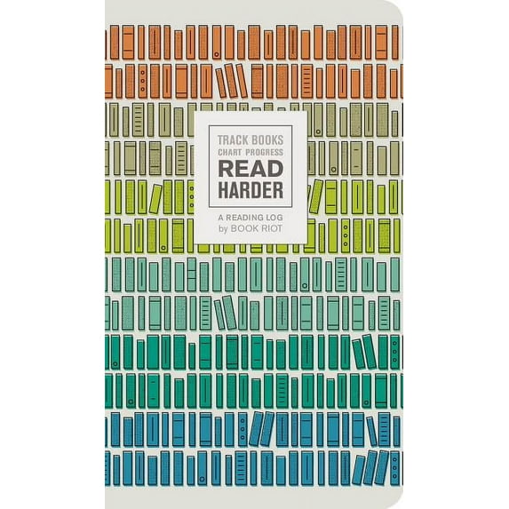 Read Harder: A Reading Log from Book Riot : Track Books, Chart Progress (Notebook / blank book)