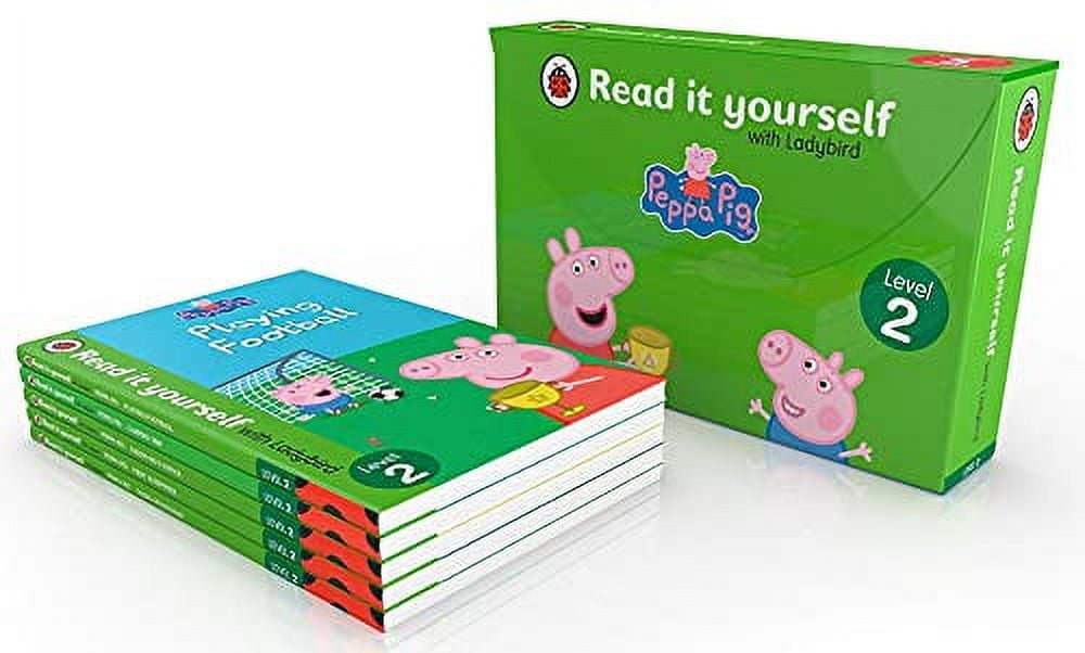 Read It Yourself with Ladybird Peppa Pig 5 Books Children Collection ...