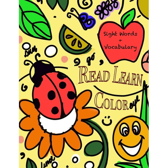 Read Learn & Color: Sight Words and Vocabulary Coloring Book, (Paperback)