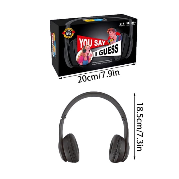 Read My Lips Party Game - Fun Family Lip Reading Game for Party, 'You say I Guess' , Interactive Group Game Night for Birthdays, Holidays & Gatherings