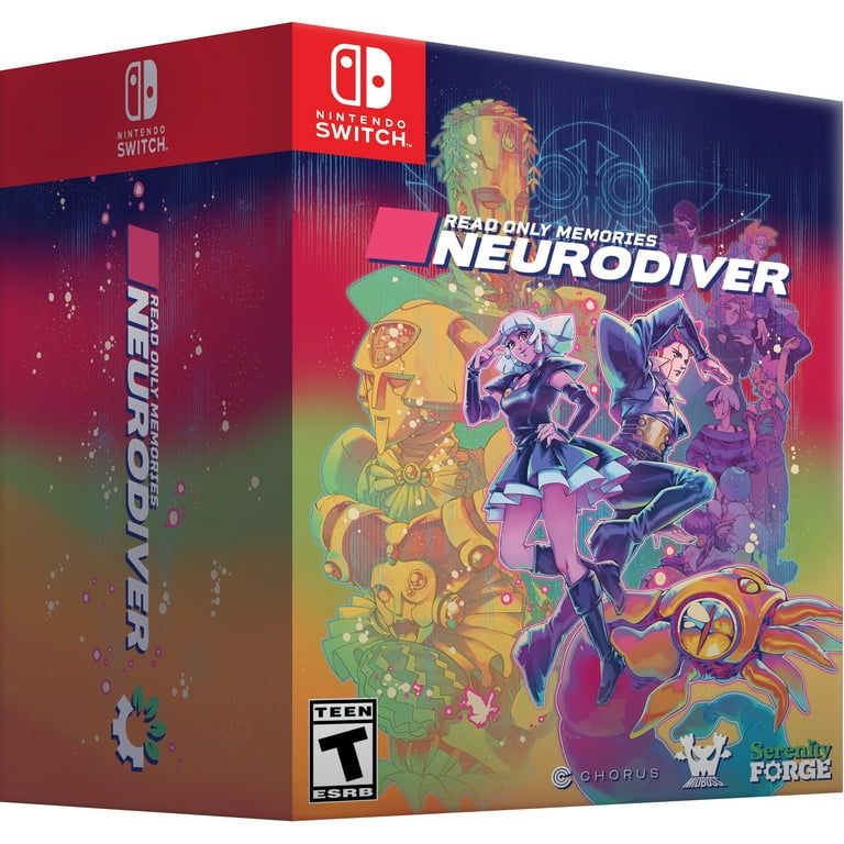 NINTENDO SWITCH READ ONLY MEMORIES NEURODIVER COLLECTOR'S EDITION