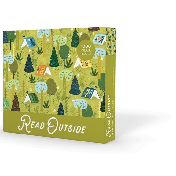 Pre-Owned Read Outside Puzzle 1000 Piece (Jigsaw)