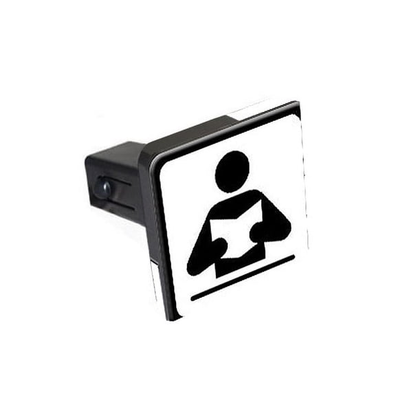 Read Reading Sign Symbol Tow Hitch Cover