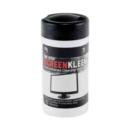 Read Right - ScreenKleen Wipes, 75/Canister (RR1409)