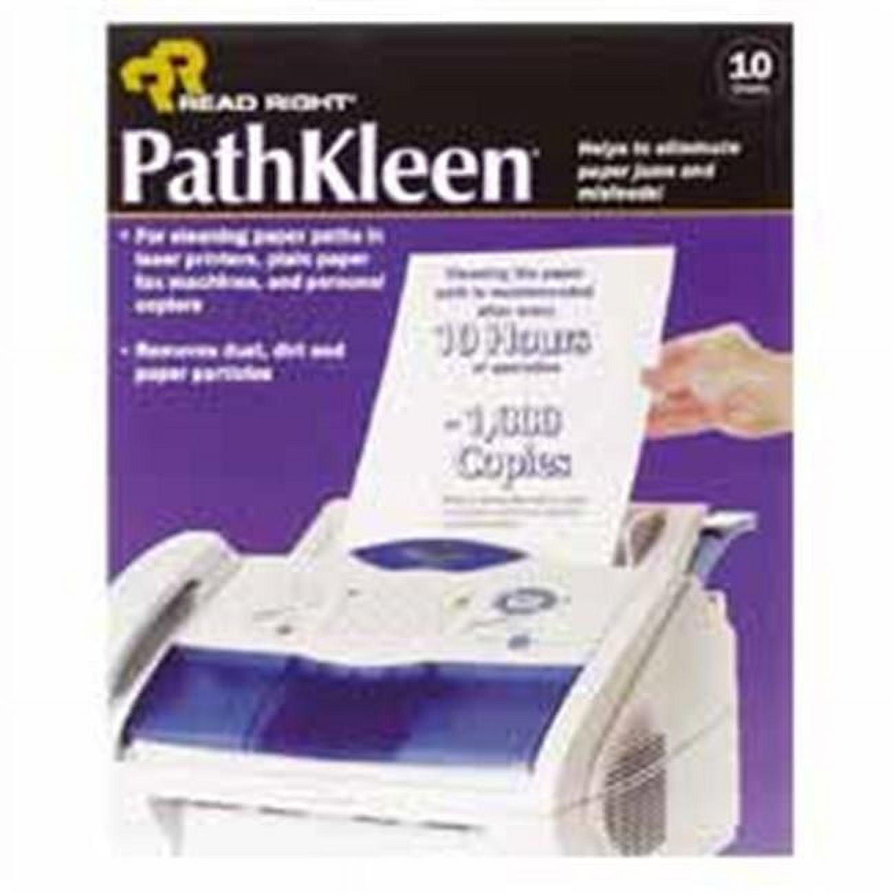 ReadRight Pathkleen Laser Printer Cleaning Sheets 10PK