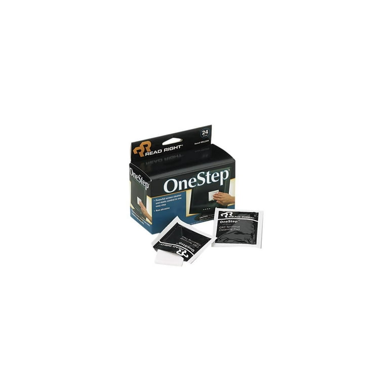 OneStep Screen Cleaner, 5 x 5, Unscented, 24/Box OneStep Screen Cleaner, 5 x 5, Unscented, 24/Box