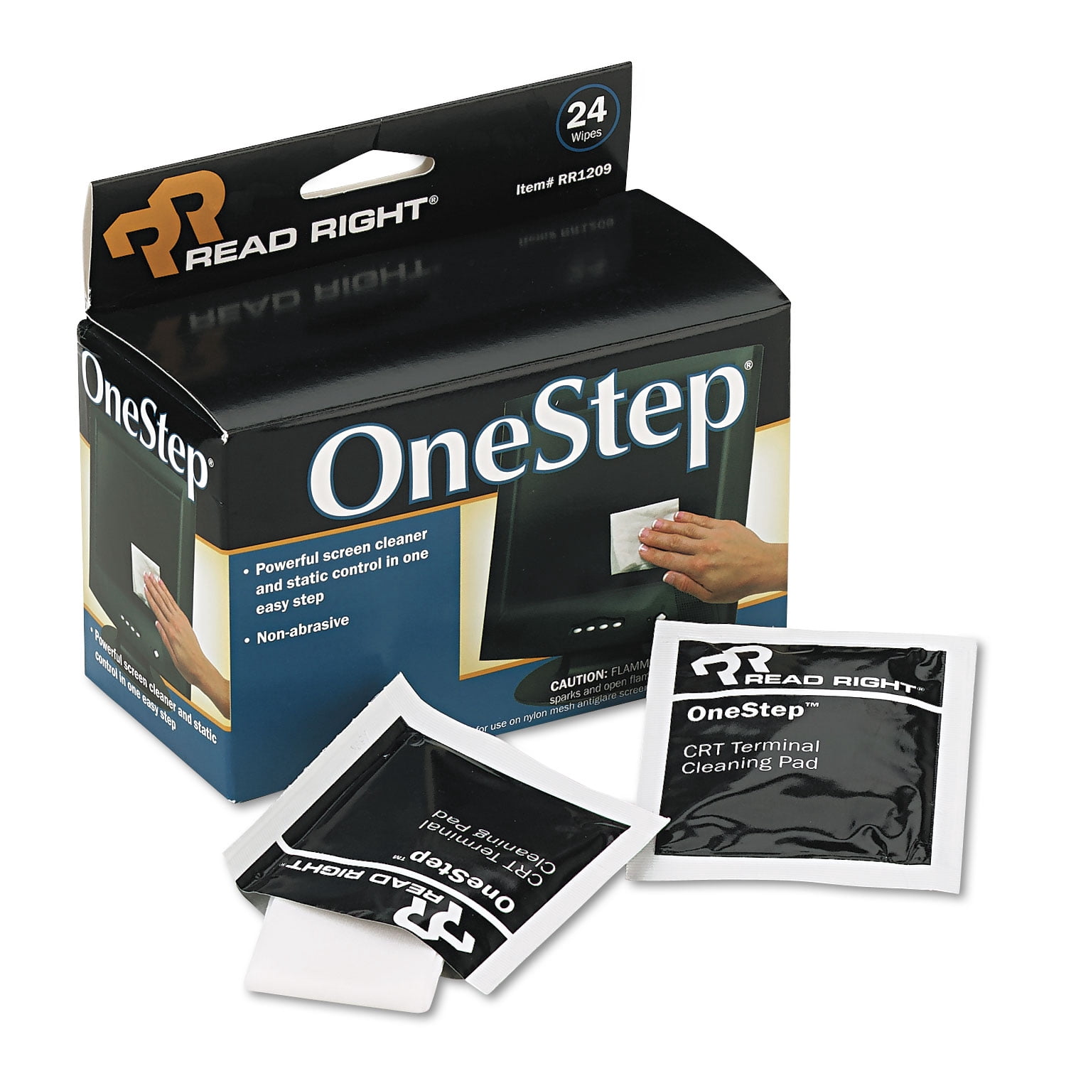 Read A Samcom Screen Read Right OneStep Screen Cleaner, 5 x 5 - Walmart.com