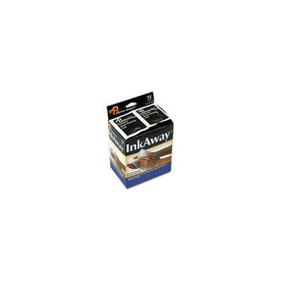 Read Right RR1302 Ink Away 5 x 7 Cloth Hand Cleaning Pads - White (72/Pack)