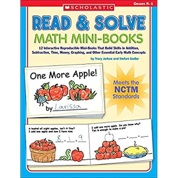 Pre-Owned Read & Solve Math Mini-Books: 12 Interactive Reproducible Mini-Books That Build Skills in Addition, Subtraction, Time, Money, Graphing, and Other Es (Paperback) 0439529794 9780439529792