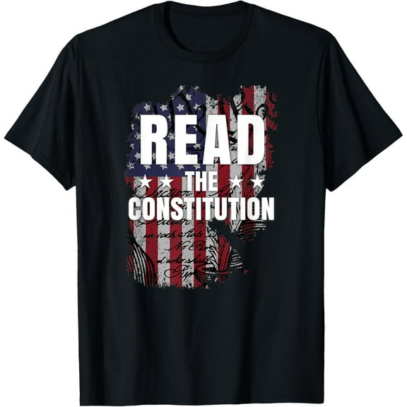 Read The Constitution It's Bill Of Rights & Amendments T-Shirtmen and women can wear, black, white, gifts.S,M,L,XL,2XL,3XL,2125XL