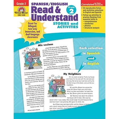 Pre-Owned Spanish / English Read & Understand Grade 2 (Spanish Edition) (Paperback) 1596730005 9781596730007